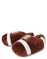 Unisex Adult Matching Family Football Slippers