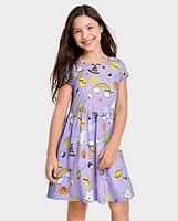 Girls Halloween Everyday Dress