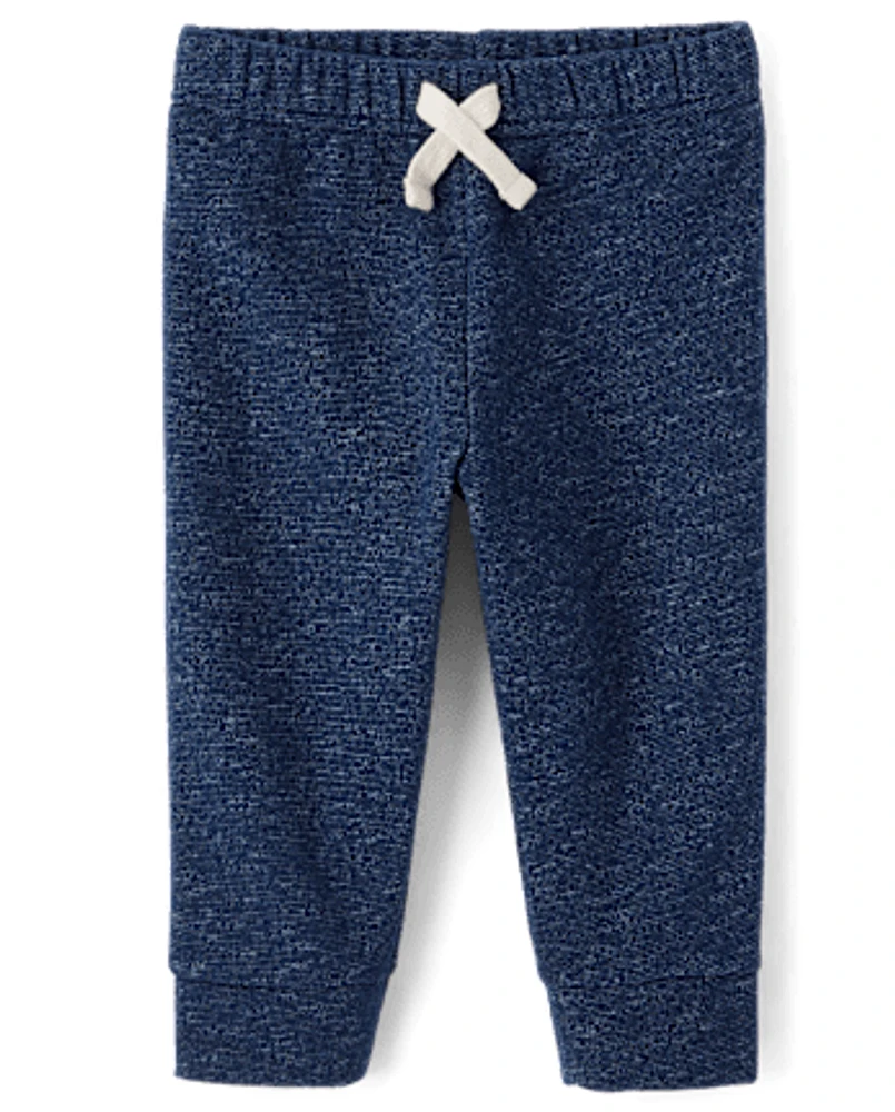 Baby And Toddler Boys Fleece Jogger Pants