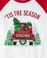 Pyjama Mixte Adulte Famille assortie 'Tis The Season en coton et micromolleton