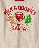 Unisex Kids Christmas Cookie Snug Fit Cotton Pajamas