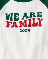 Pyjama Mixte Enfant Famille assortie We Are Family 2024 Snug Fit coton