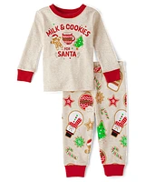 Pyjama Bébé Et tout-petit de Noël Cookie Snug Fit en coton