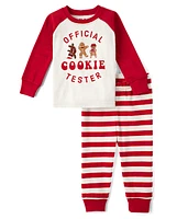 Unisex Baby And Toddler Cookie Tester Snug Fit Cotton Pajamas