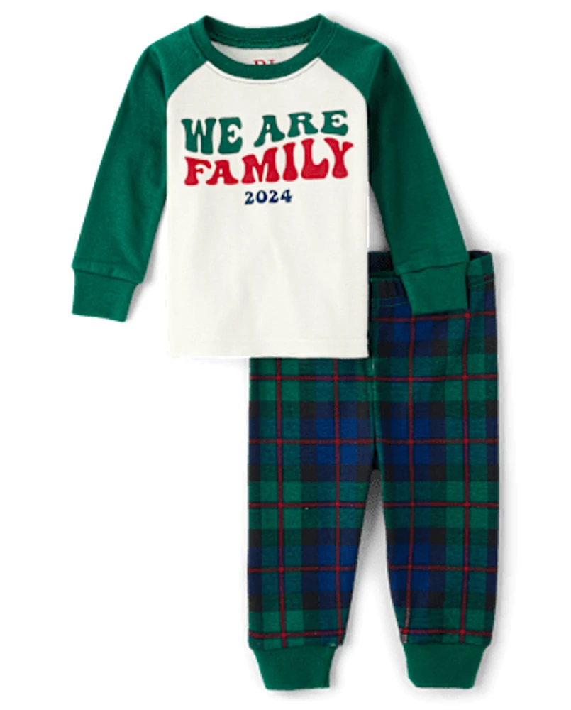 Bébé Et tout-petit Famille assorti We Are Family 2024 Snug Fit coton Pyjama