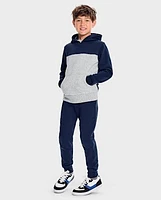 Boys Colorblock Fleece Hoodie