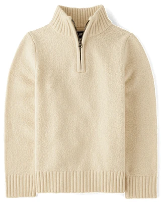 Boys Half Zip Sweater