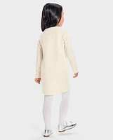Baby And Toddler Girls Sequin Sweater Dress