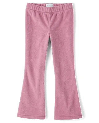 Girls Microfleece Flare Sweatpants