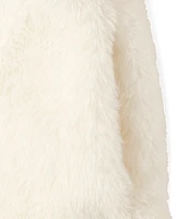 Toddler Girls Faux Fur Jacket