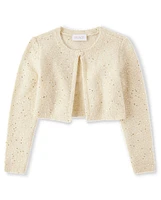 Girls Sequin Cardigan