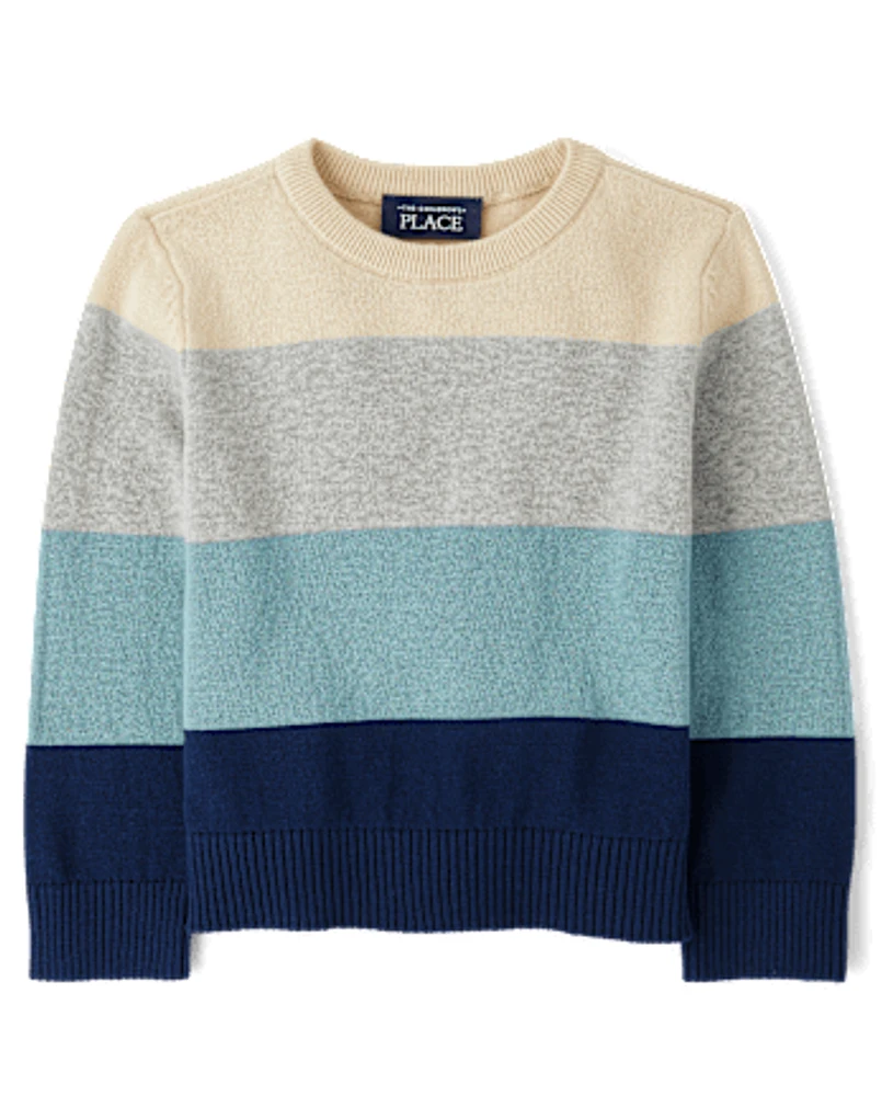 Baby And Toddler Boys Striped Sweater