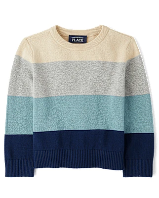 Baby And Toddler Boys Striped Sweater