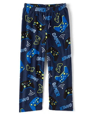 Pantalon de pyjama en micromolleton pour garçon Gamer