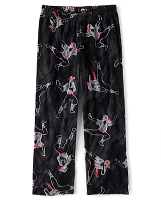 Boys Ninja Microfleece Pajama Pants