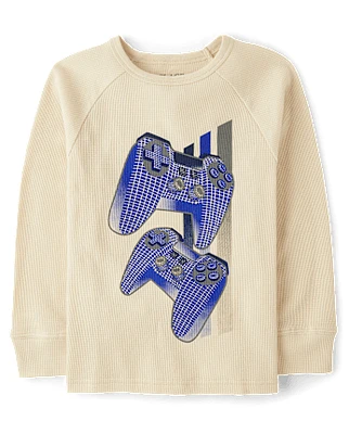 Boys Graphic Thermal Top