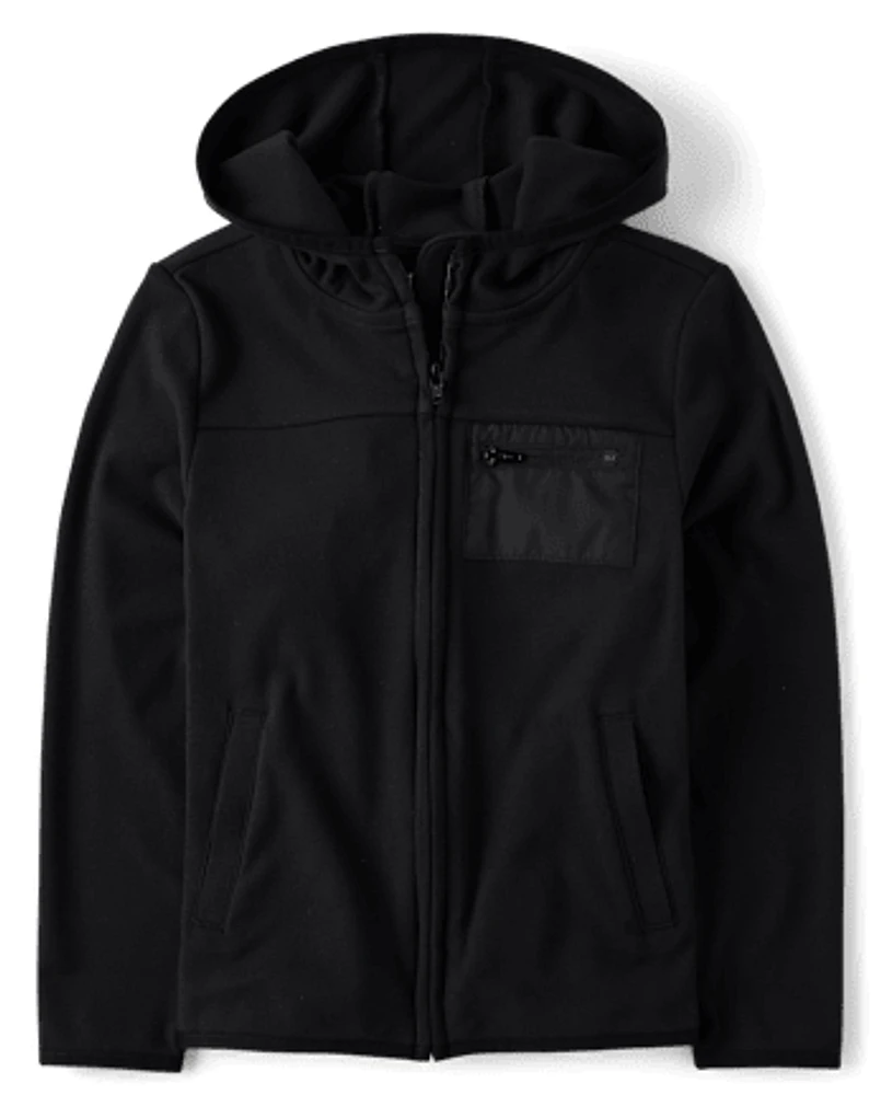 Boys Zip Up Hoodie