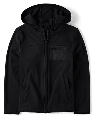 Boys Zip Up Hoodie