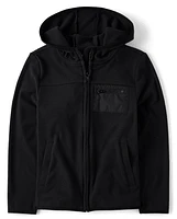 Boys Zip Up Hoodie