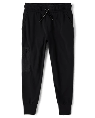 Boys Zip Pocket Jogger Pants