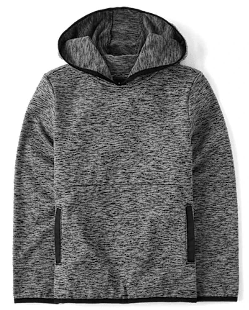 Boys Cozy Active Marl Hoodie