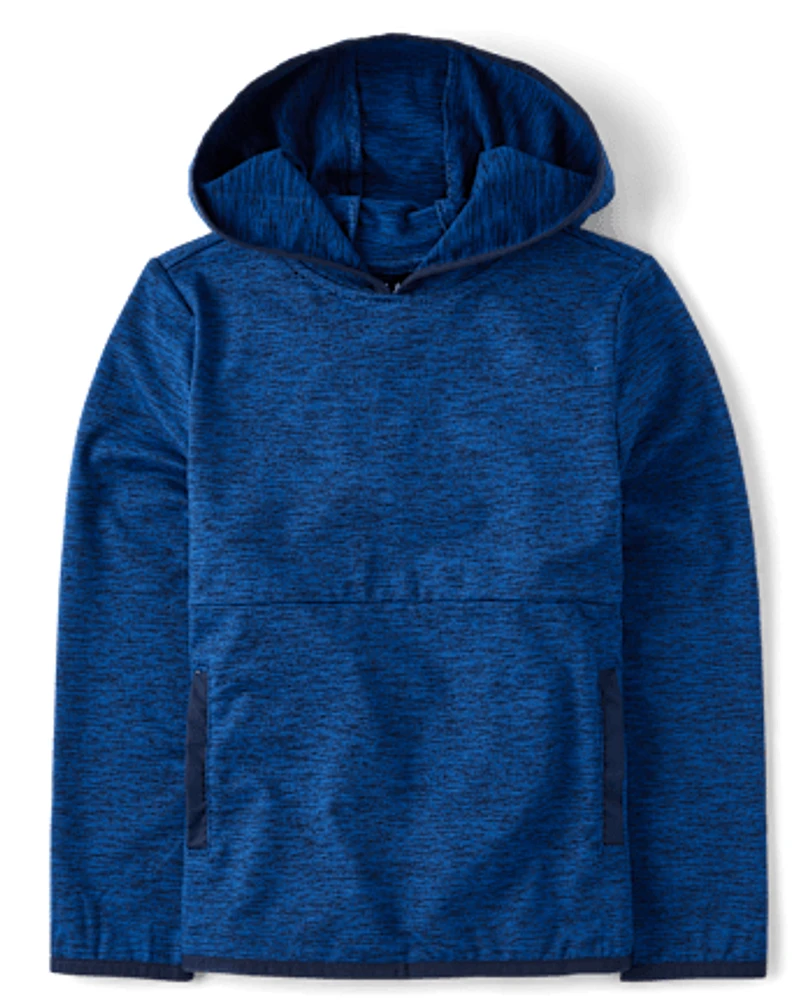 Boys Cozy Active Marl Hoodie