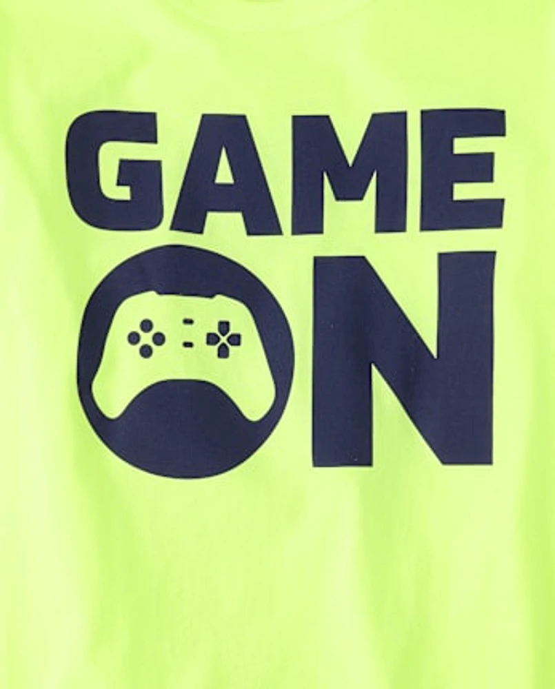 Lot de 3 T-shirts Gamer imprimés Garçon