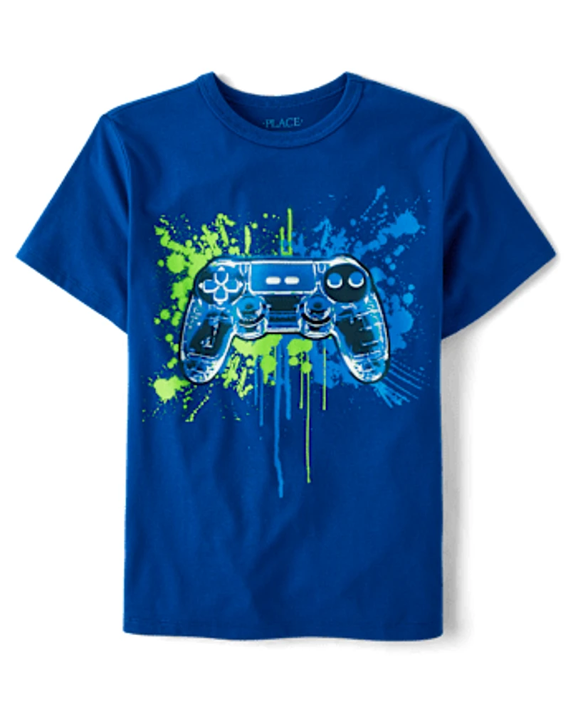 T-shirt imprimé Gamer pour garçon