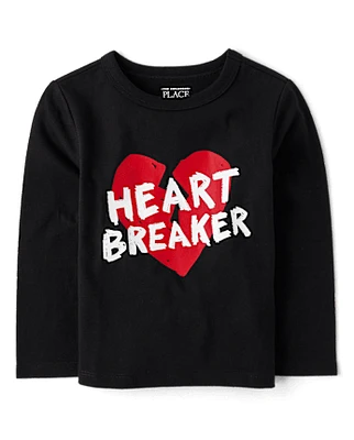 Baby And Toddler Boys Heartbreaker Graphic Tee