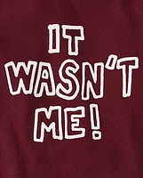 Baby And Toddler Boys It Wasn't Me Graphic Tee