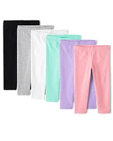 Toddler Girls Leggings 6-Pack