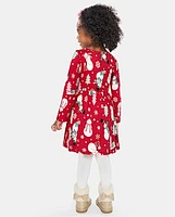 Baby And Toddler Girls Christmas Everyday Dress