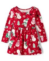 Baby And Toddler Girls Christmas Everyday Dress