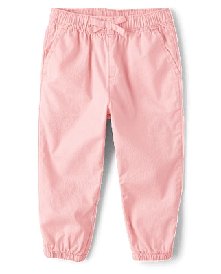 Baby And Toddler Girls Pull On Jogger Pants