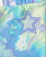 Toddler Girls Tie Dye Star Fleece 2-Piece Outfit Set