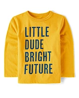 Baby And Toddler Boys Bright Future Graphic Tee