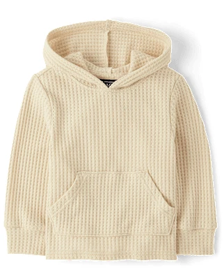Baby And Toddler Boys Soft Chunky Thermal Hoodie