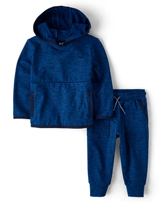 Baby And Toddler Boys Hoodie 2-Piece Outfit Set