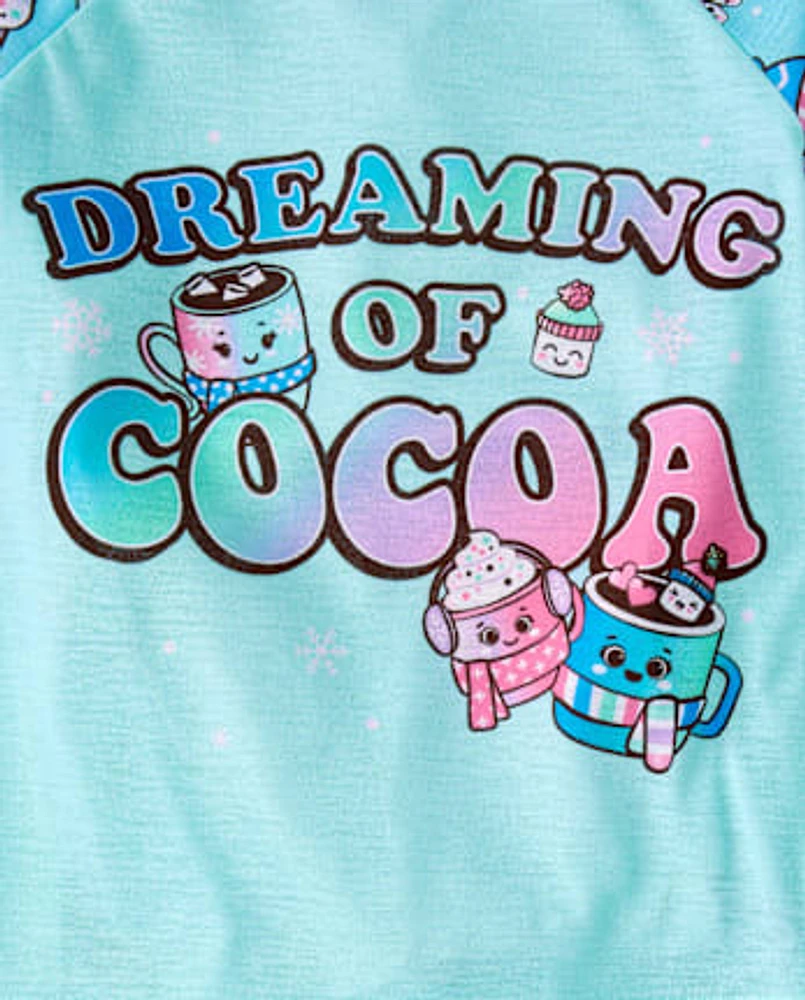 Girls Hot Cocoa Pajamas