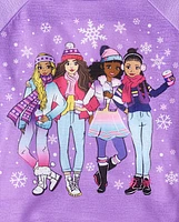 Girls Snow Pajamas