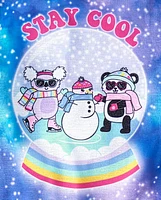 Girls Snow Globe Pajamas