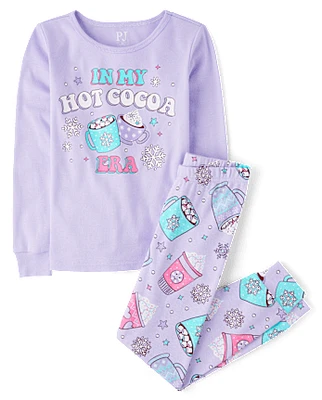 Pyjama Fille Hot Cocoa Era Ajusté en coton