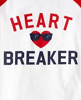 Boys Heartbreaker Snug Fit Cotton Pajamas