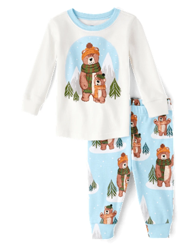 Baby And Todder Bear Snug Fit Cotton Pajamas