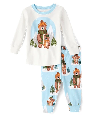 Baby And Todder Bear Snug Fit Cotton Pajamas