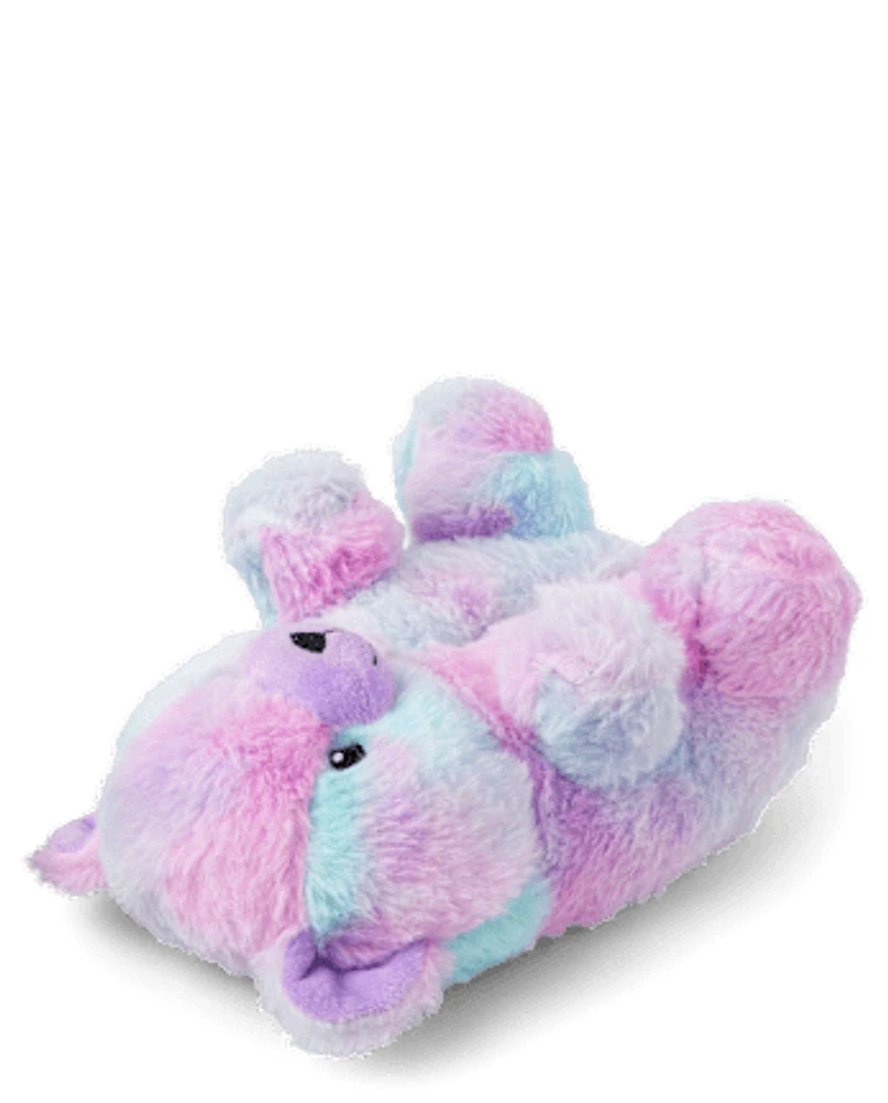 Toddler Girls Bear Slippers