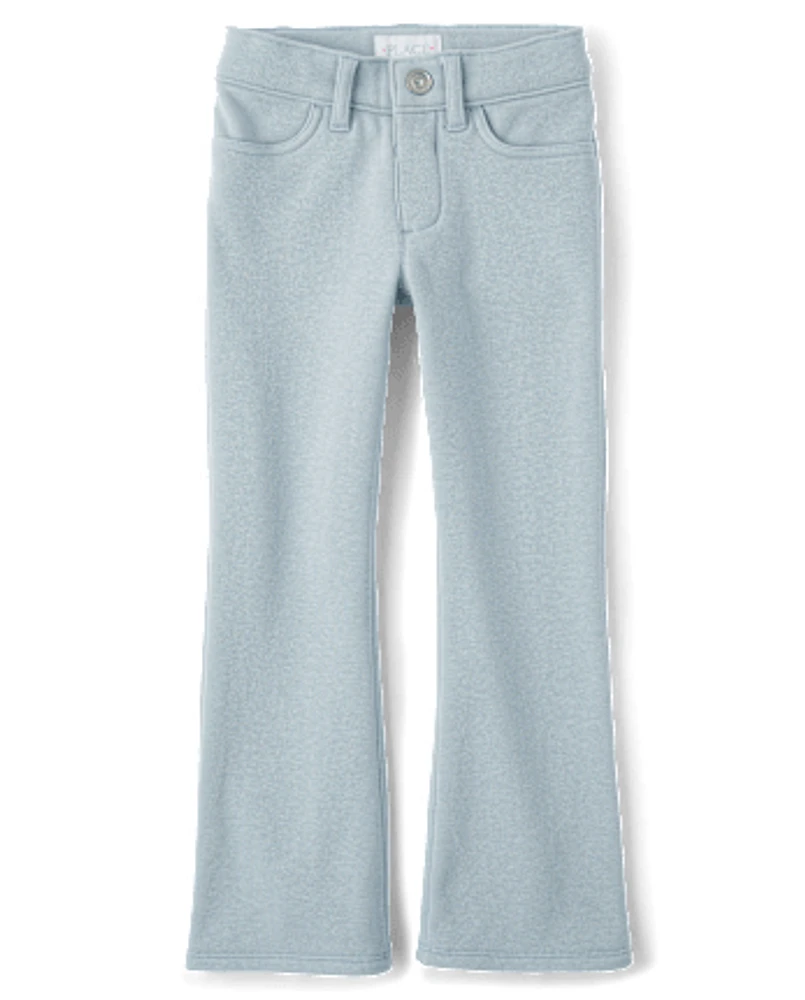 Girls Cozy Flare Pants