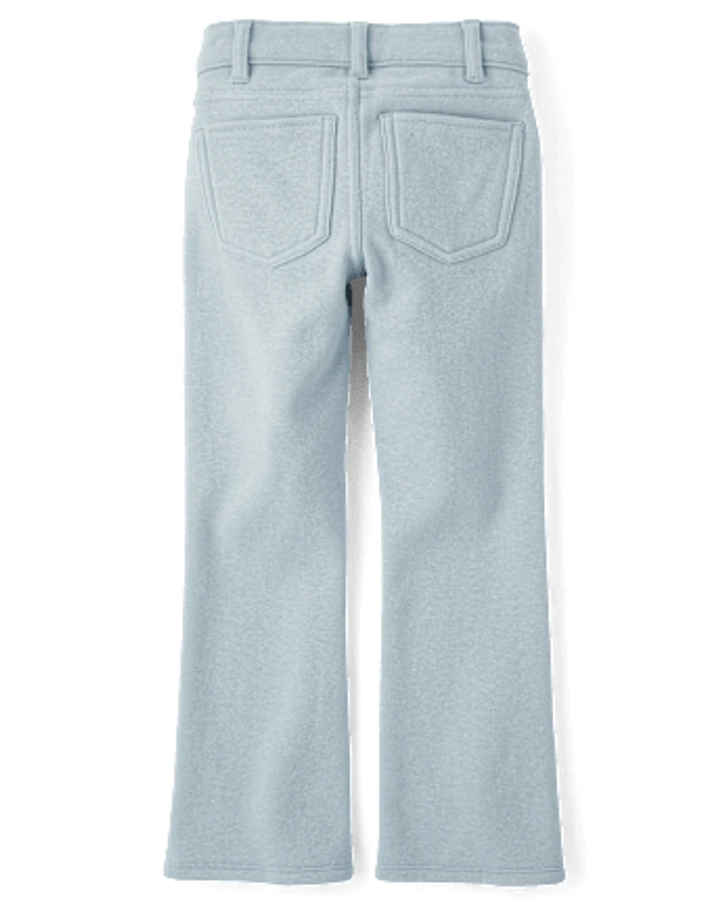 Girls Cozy Flare Pants