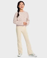 Girls Velboa Flare Pants