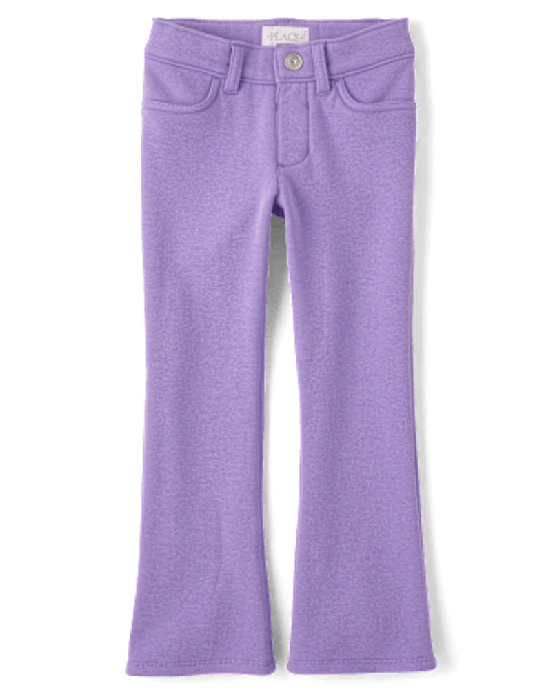 Girls Velboa Flare Pants